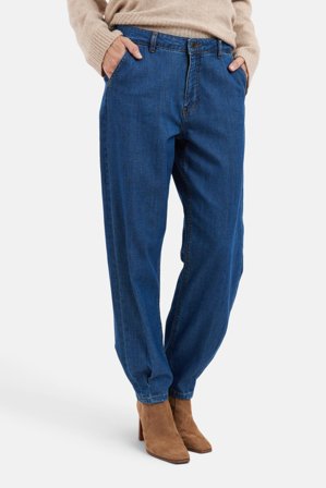 B. COPENHAGEN - Jeans - Mellem Blå - Ballon Fit