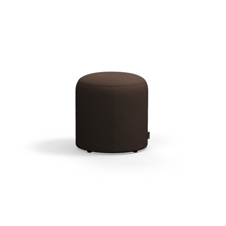 Sitzhocker VARIETY, Stoff Blues CSII, dunkelbraun