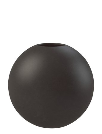 Cooee Design Ball Vase - Black - H7CM