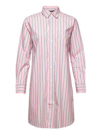 Lrl L/S His Sleepshirt Top Multi/mønstret Lauren Ralph Lauren Homewear