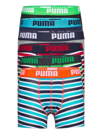 Puma Boys Basic Boxer Printed Strip Night & Underwear Underwear Underpants Monivärinen/Kuvioitu PUMA