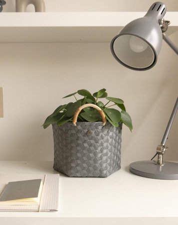 Handed By Kurv Dark-Grey Håndtak H20cm