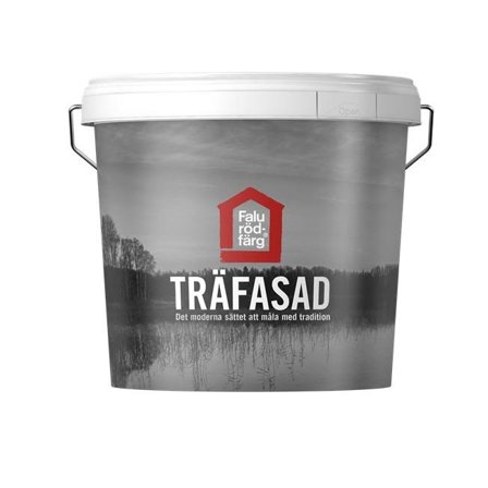 Falu Rödfärg Fasadfärg, Träfasad helmatt, 5L, Terra, Färg & tapeter