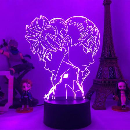 3d led nattljuslampa Anime Haikyuu Kozume Kenma(10)