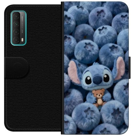 Yhteensopiva Lompakkokotelo Huawei P smart 2021 Lady Gaga minimalistinen juliste kitaralla ja monokromisella suunnittelulla