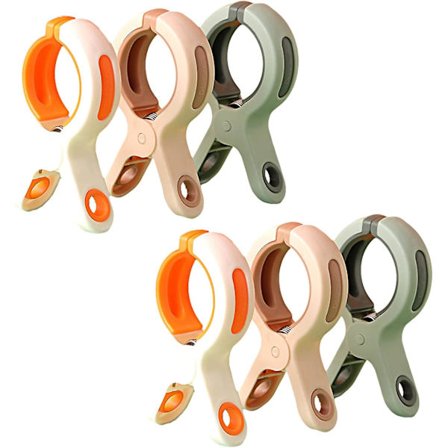 Pyykkinarun kiinnikkeet, pyyheliinatelineet aurinkotuoleille, jälkiä jättämättömät muoviset pyykkipojat, tuulenpitävät ja liukumattomat vahvat 