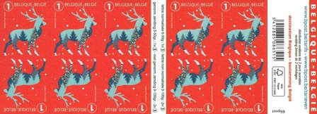 Belgien - julhäfte - Rød