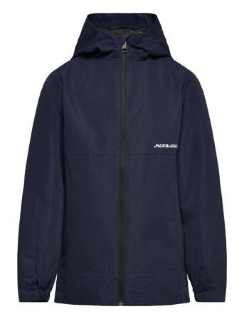 Jjalex Hood Jacket Jnr Navy Jack & J S