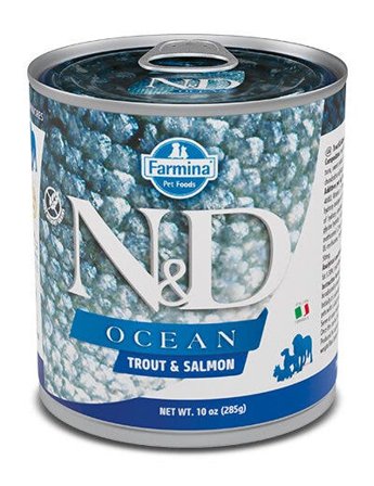 Farmina Natural & Delicious Ocean Con Trota E Salmone Per Cani