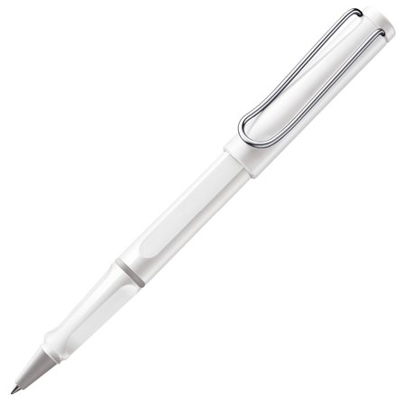 Lamy Safari Rollerball Shiny white