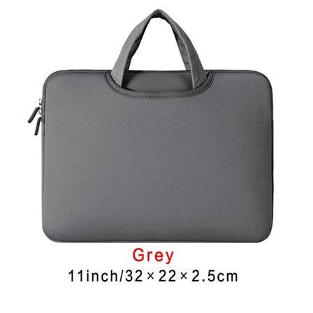 11 13 14 15 15,6 tum Laptopväska För Laptop MacBook grå