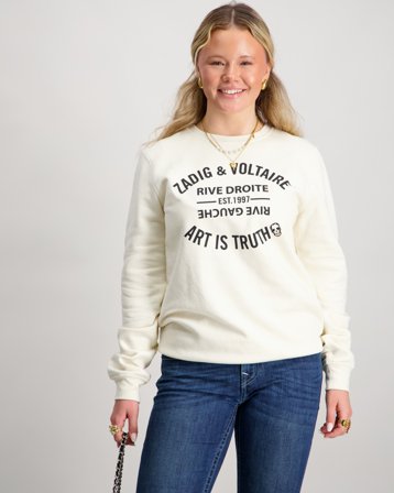 Zadig&Voltaire SWEATSHIRT Beige Trøjer Pige - Kids Brand Store