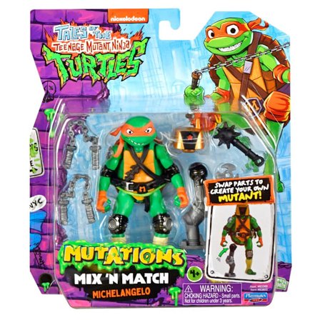 Turtles Mutations Mix N Match Michelangelo