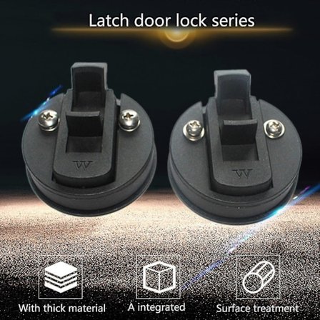 Låsande infälld dragögla Slam Lås Lucklås Båtlucklås för husbil husvagn (Ruipei)