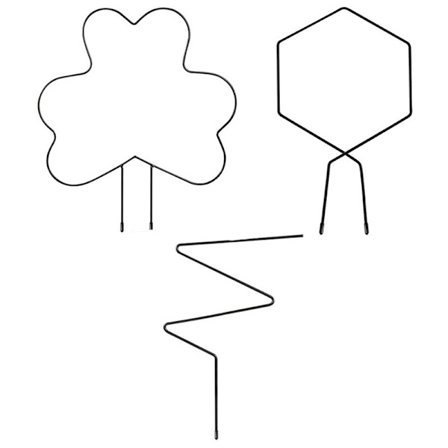 Espalier til indendørs potteplanter, velegnet til klatreplanter, indendørs og udendørs klatreplanter