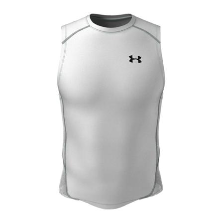 Under Armour, top Biały, Mężczyzna, Rozmiar: L