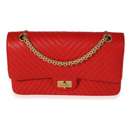 Chanel Vintage Pre-owned Shoulder Bags Rød, Dame Vintage Tasker, Størrelse: ONE Size