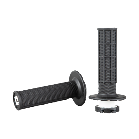 ODI Half Waffle Lock-on Grips Black