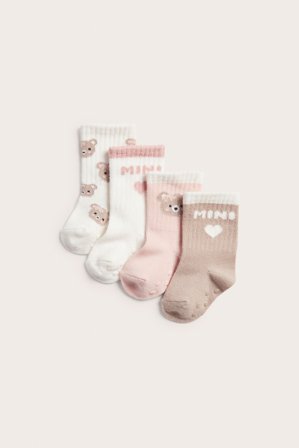 Kappahl | Strumpor 4-pack | Rosa