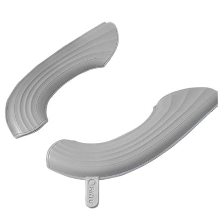 Vandtæt toiletsædebetræk med håndtag, bløde tykke selvklæbende toiletsæder i EVA