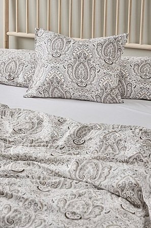 Jotex - Pudebetræk i Satin Offwhite - BIANCA - Køb Pudebetræk hos Jotex