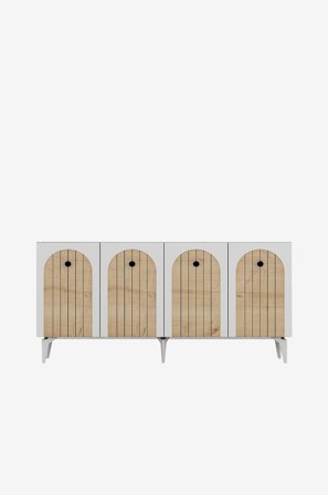 Hanah Home - Skjenk Breda - Hvit - Skjenker & sideboards - Fra Homeroom
