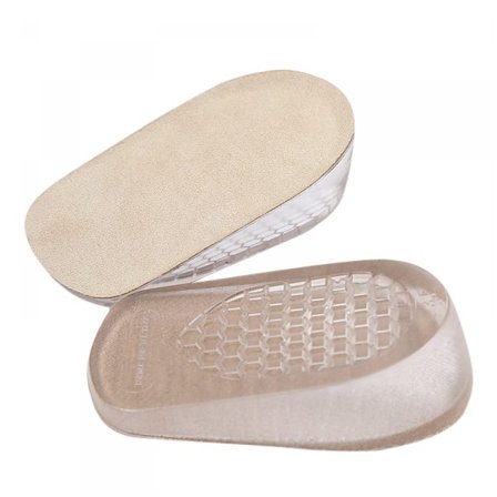 Høydeøkende innleggssåler 3cm Hælputer Innlegg foran Innleggssåle Sko Pad Usynlige Sko Løfter Innlegg for Menn Kvinner