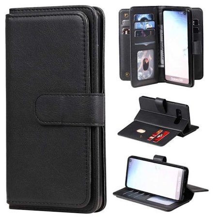 Samsung S10 Practical Wallet Case med 11-bakke Array V2