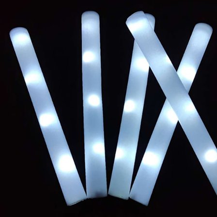 LED-valotikut Hehkuvaa vaahtomuoviputki Mörk Ljus Syntymäpäivä[CH]