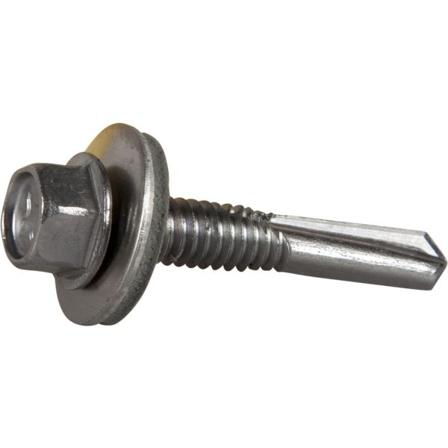 ESSVE Marutex Plateskrue rustfritt stål, med skive 5,5 x 20 mm, 250-pakning, Innfesting