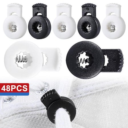 48 stk. enkelt hul nem at installere snorstopper universel DIY baseball handske lås