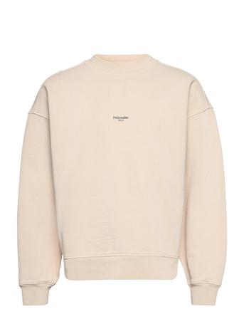 M. Mezzanine Oslo Crew 22-02 Sweat-shirt Genser Creme HOLZWEILER