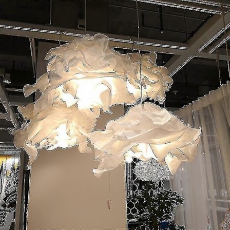 43cm Henge Lampe Personlighet Kreativ Soverom Spisestue Papir Nordisk Dekorativ Sky Chandelier Ikke Inkludert Pære Og Ledning