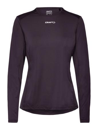 Adv Essence Ls Tee 2 W Sport Sport Clothing Sports Tops & T-shirts Sport Long Sleeve Tops Purple Craft