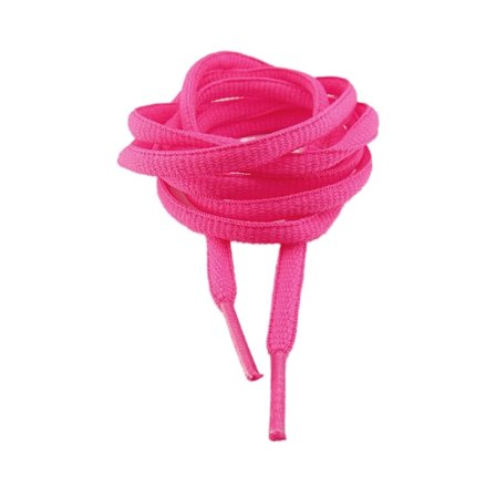 Kengännauhat - Neonpinkki fuksia - Soikeat [130 cm]