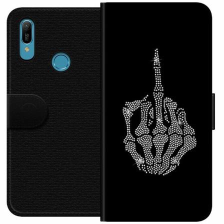 Huawei Y6 (2019) Plånboksfodral Fuck You Bling