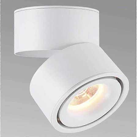 10w LED Overflademonteret Spotlight, 360 Roterende Loftspotlight, Køkken, Stue