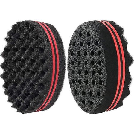 Hår Svampbørste, Twist Kamsett, Spiralbølger, 2 stk