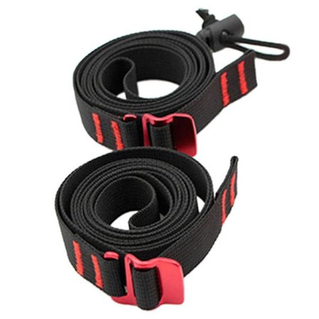 Clips Straps Utomhus Ryggsäck Camping Madrass Sovsäck Tält Yoga Mattor Rem Justerbar Bunden Ba