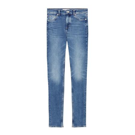 Marc O'Polo Skara skinny high-waisted jeans , Blauw , Dames , Maat: W27 L32