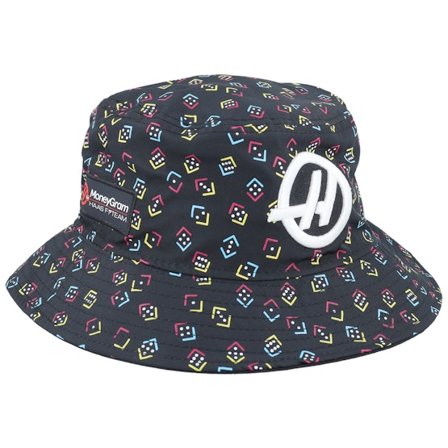 New Era - Haas F1 24 Vegas Black Tapered Bucket Bucket Black Hat - Motor @ Hatstore