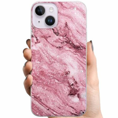 Apple Iphone 14 Plus Tpu Mobilskal Glitter Marble
