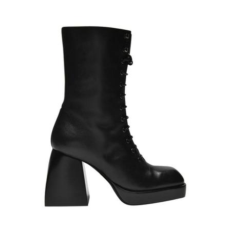 Nodaleto Heeled Støvler Sort, Dame, Størrelse: 38 EU