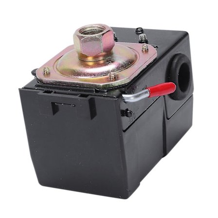 1 stk. Luftkompressorswitch Universal Trykswitch 95-125 Psi Til Luftkompressor Pumpestyring Val