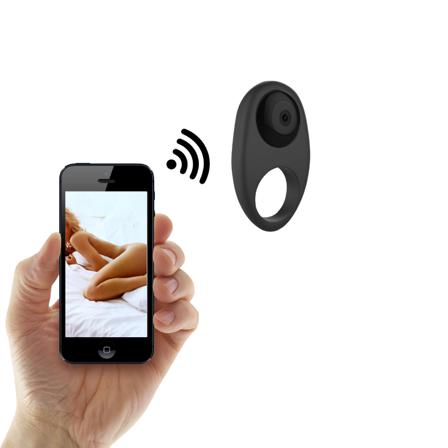 The Cock Cam - Penisring med Wi-Fi og HD-Kamera - Vuxen.no - Fleshlight, penisringer, hylser, sexdukker, pumper, forlegere, fetish, prostata & gay.