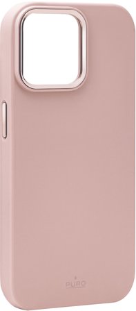 PURO iPhone 15 Pro Max silicone cover ICON MAG PRO, rose