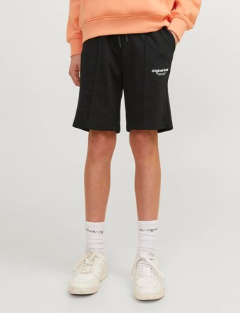 Jack & Jones Jpstvesterbro Sweat Shorts Gms Sn Jnr - Black - 152