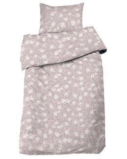 Sengetøj Hedvig blomsteret 2 dele Rosa