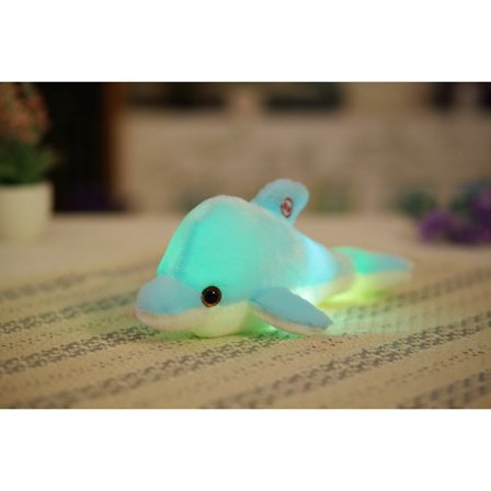 1PC BLEU Petite poupée créative de dauphin, poupée de dauphin mig