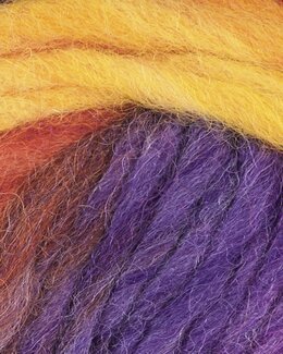 Garn Naturgarn 50 g Regnbuefarvet - Viking of Norway